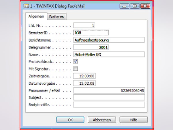 TwinFax Software - 1