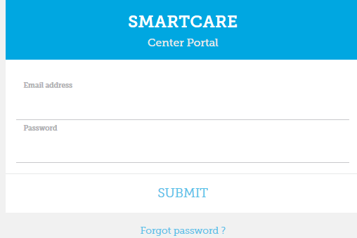 Smartcare Software - SmartCare - Login page