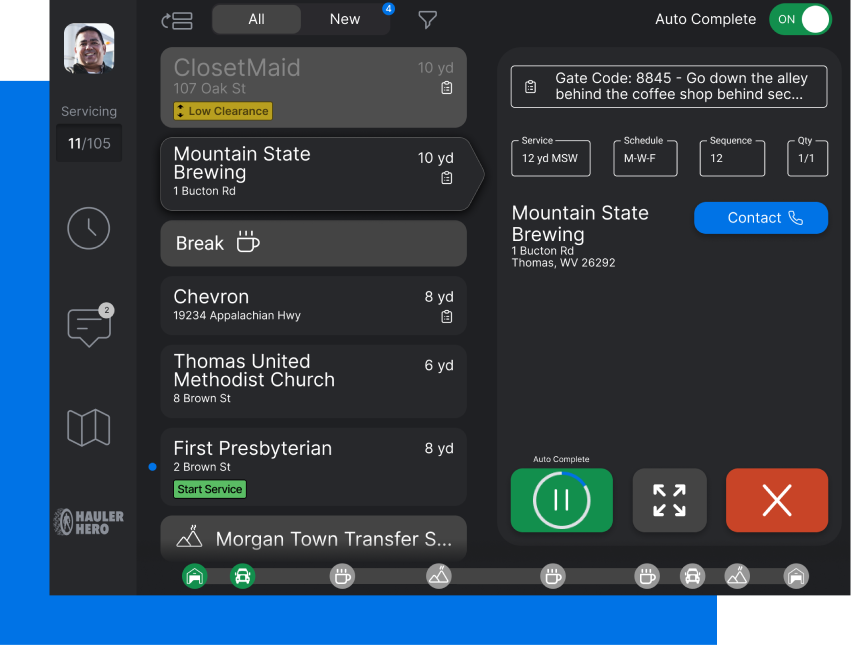Hauler Hero Software - Driver job scheduling made simple