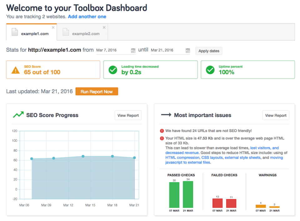 SEO ToolBox Software - 1