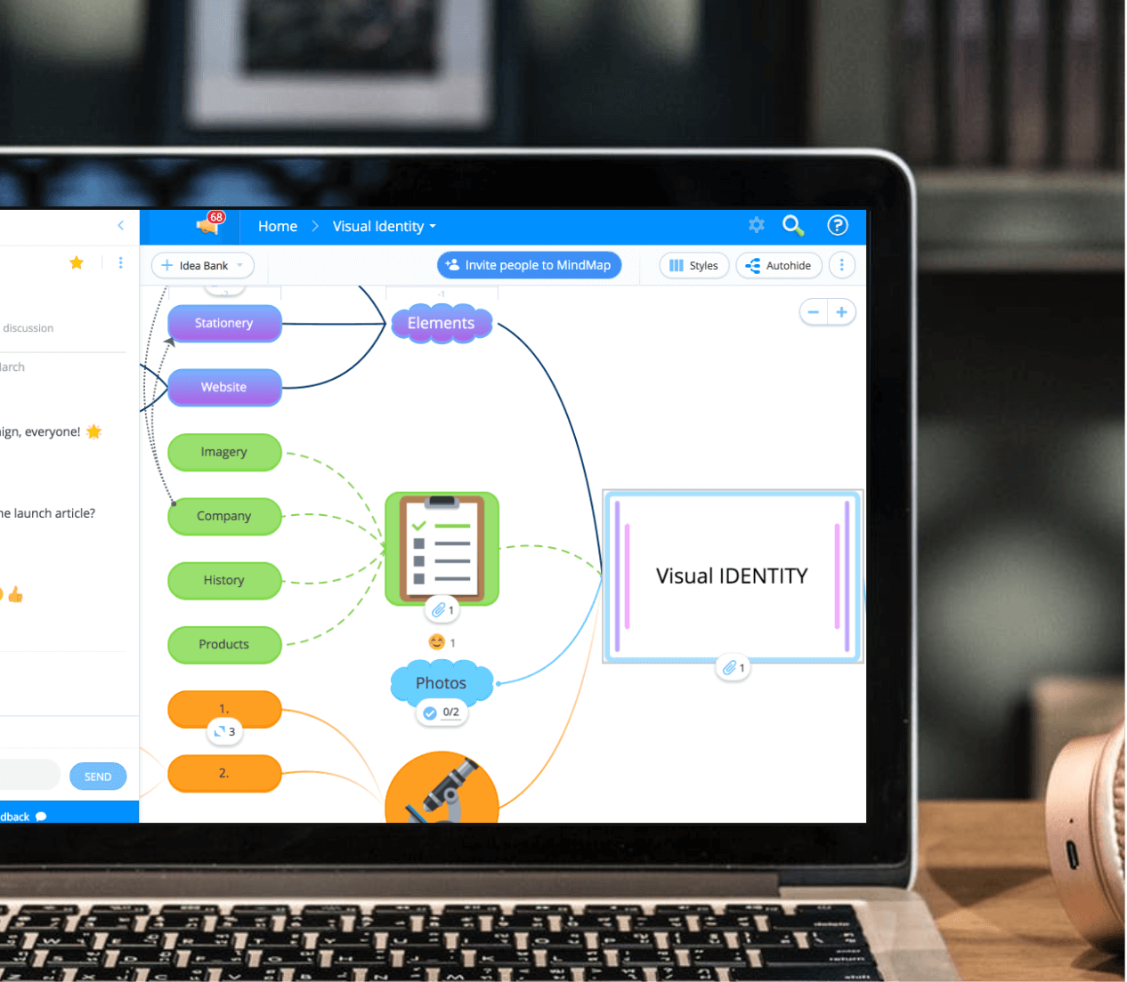 Ayoa Software - Create unique Mind Maps in Ayoa to display your thoughts and ideas.