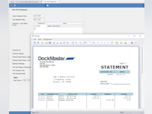 DockMaster Software - Dockmaster financial management system screenshot