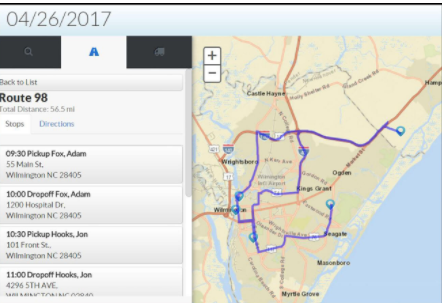Trip Master’s detailed mapping engine is updated quarterly to reflect new or closed roads, speed limit adjustments, and other critical information