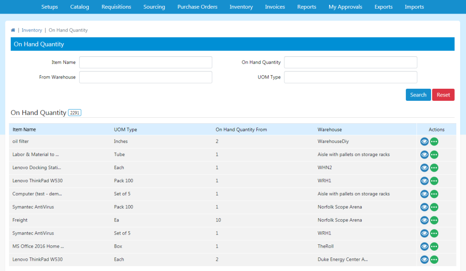SutiProcure Software - 3