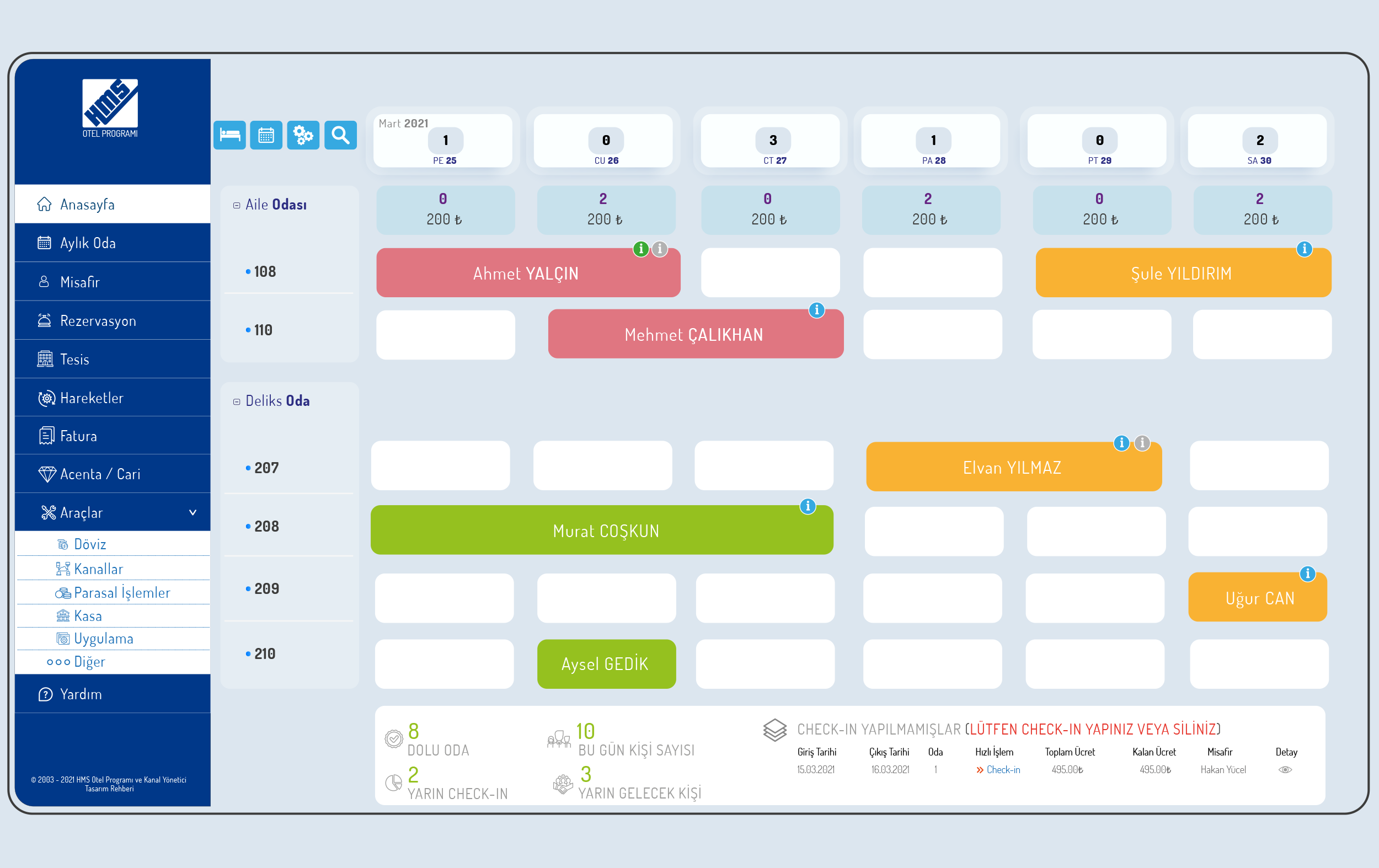 HMS Hotel Program Software - 1