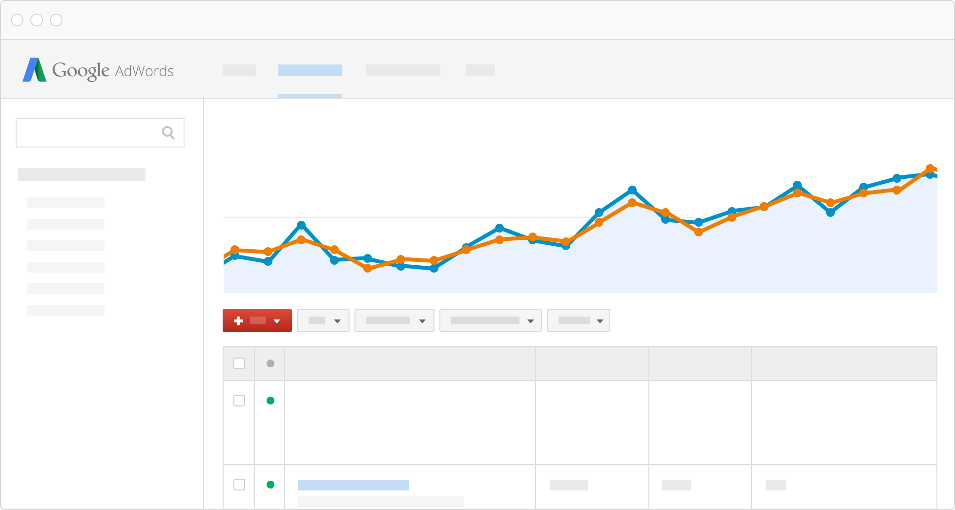 Google Ads Software - Track costs and clicks in Google AdWords
