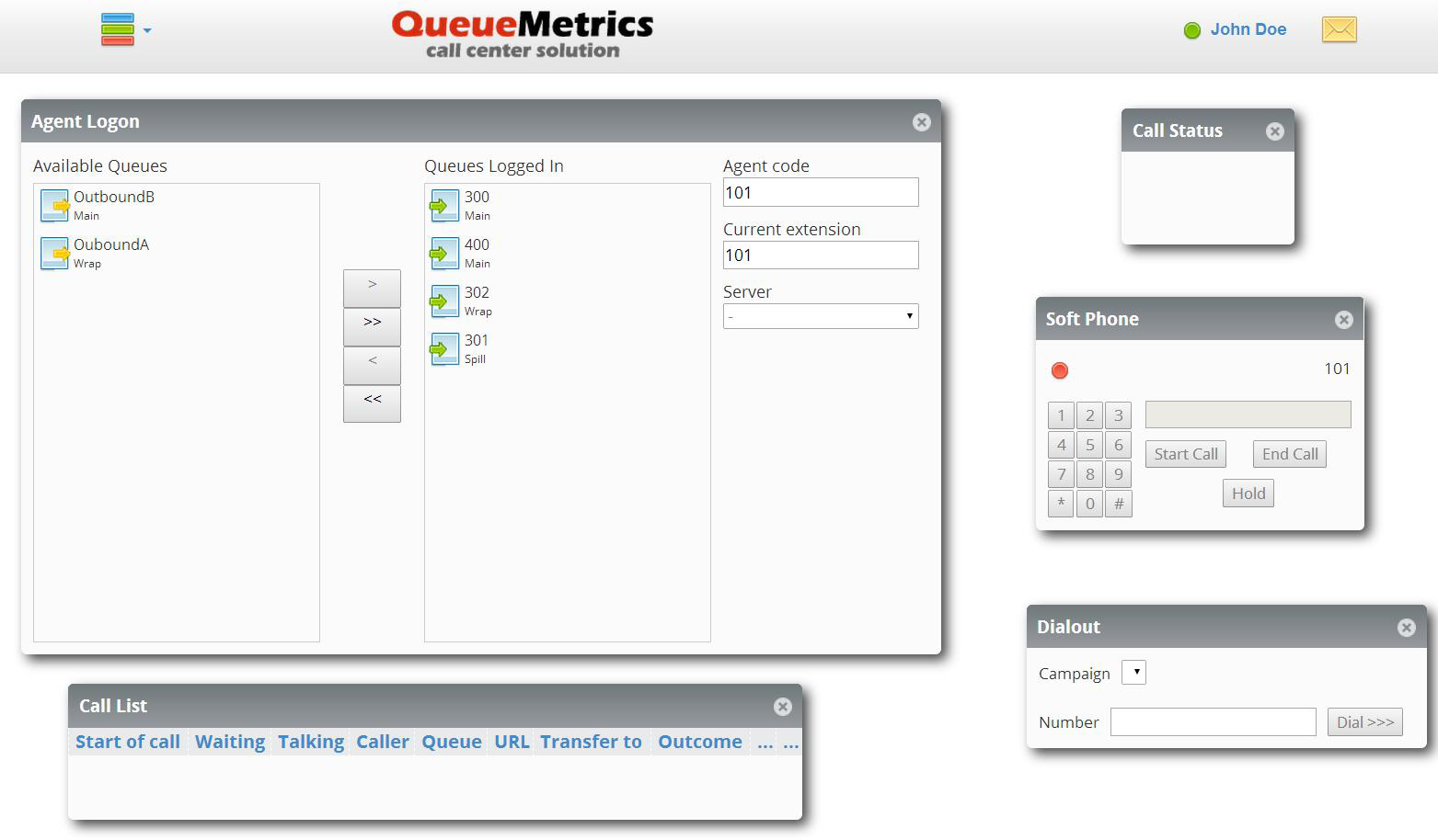 QueueMetrics Software - Call center monitoring
