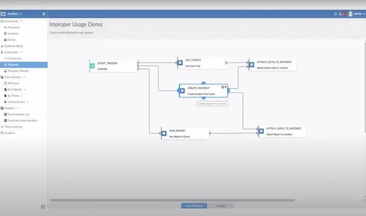 FortiAnalyzer Software - FortiAnalyzer improper usage demo