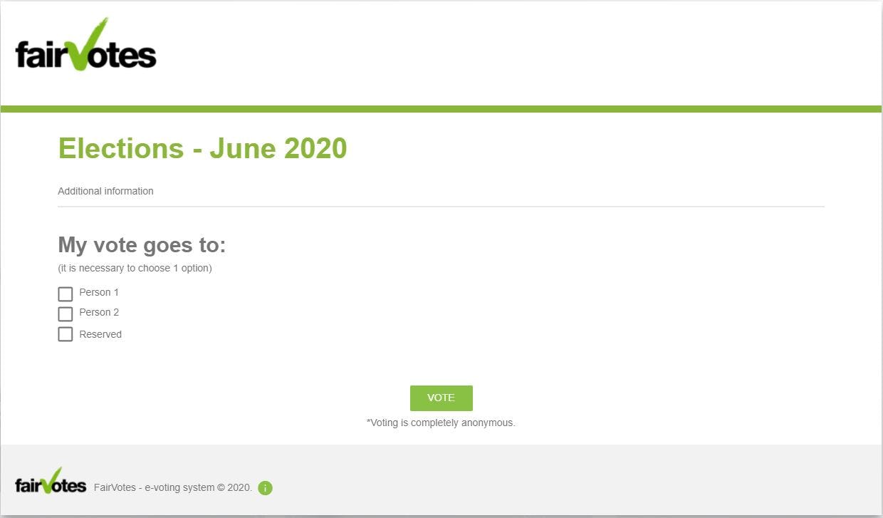 FairVotes Software - 2
