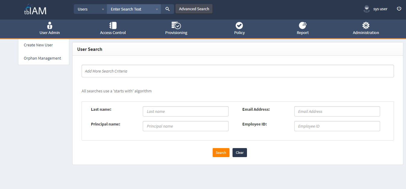 tbIAM Software - 1