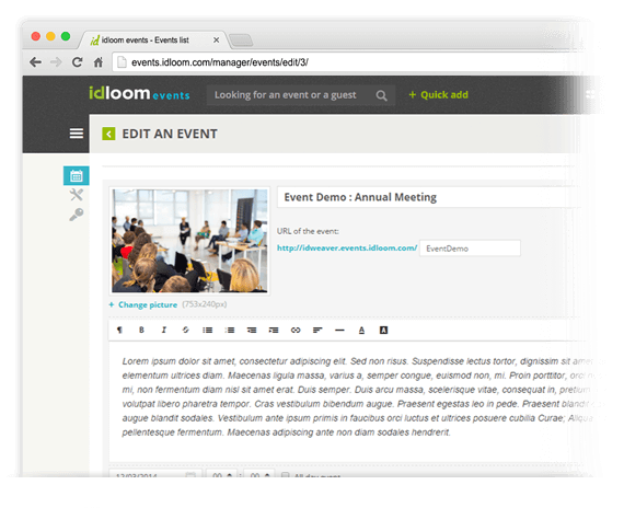 idloom-events Software - 4