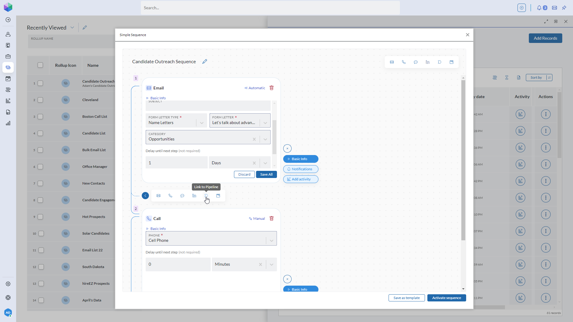PCRecruiter Software - 3
