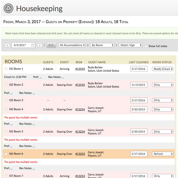 Resnexus housekeeping
