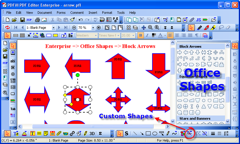 PDFill Microsoft Office integration