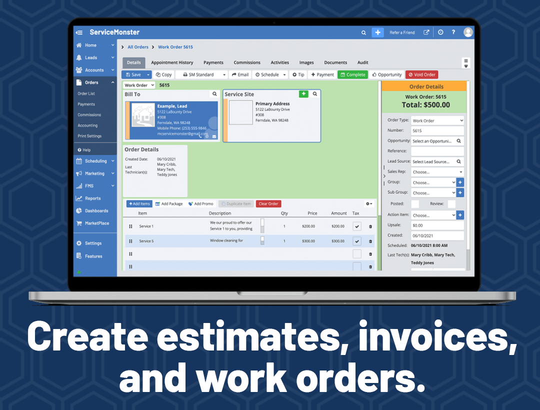 ServiceMonster Software - 2