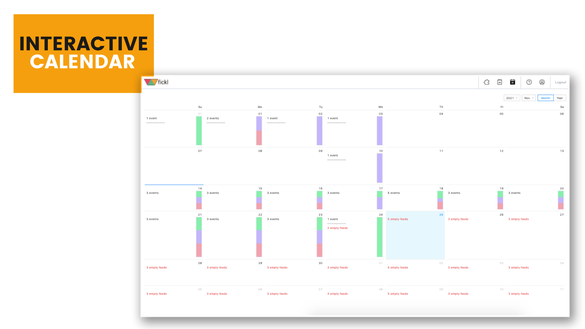 Fickl Interactive Calendar