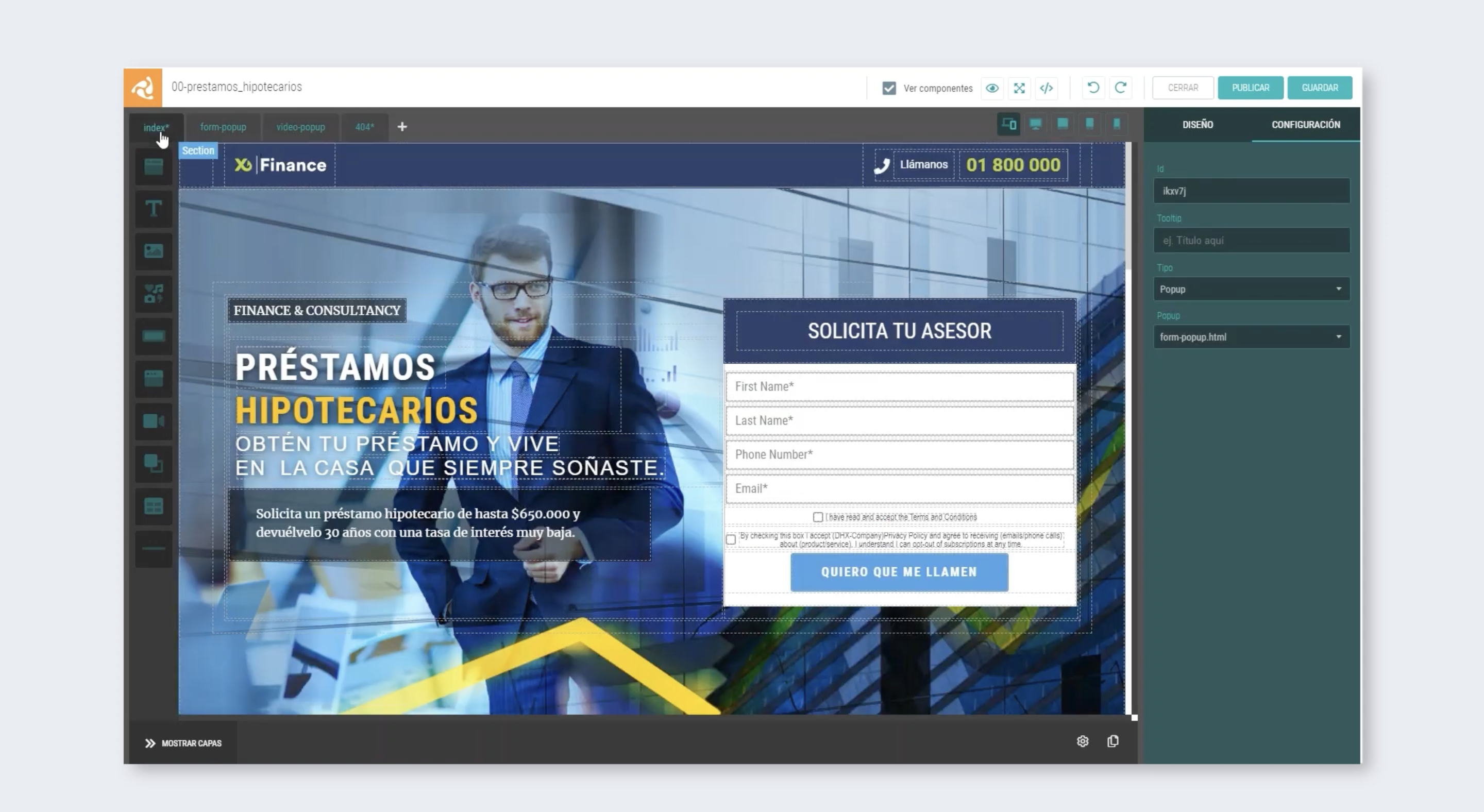 InConcert Marketing Automation & CRM Software - Landing page builder. Design, publish and optimize landing pages, thank you pages, pop-ups and microsites with a powerful Drag & Drop designer that allows you to run campaigns without relying on designers or developers.
