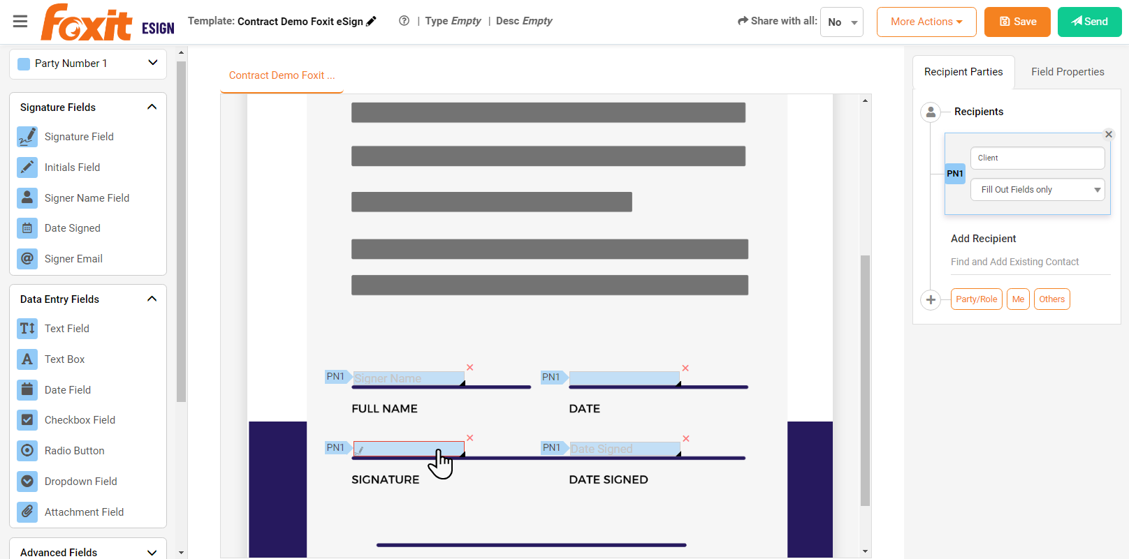 Foxit eSign Software - 3