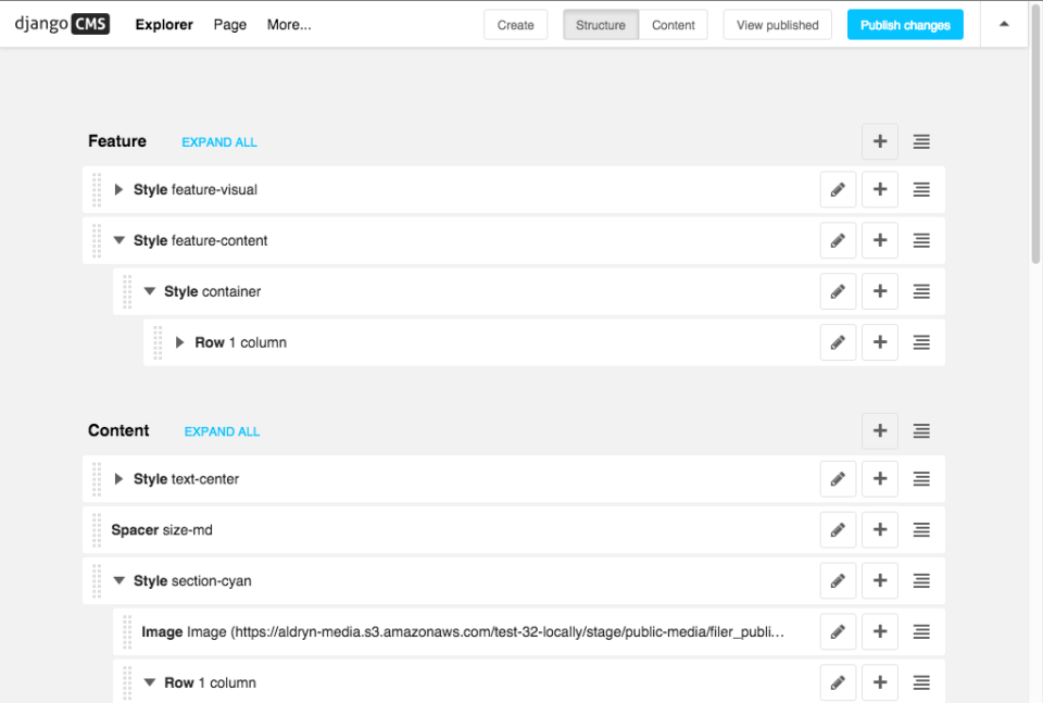 django CMS Software - 2