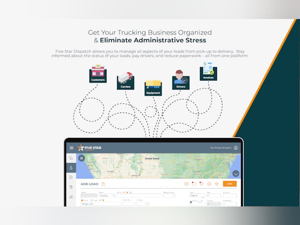 Five Start TMS Software - Get your Trucking Business Organized & Eliminate Administrative Stress