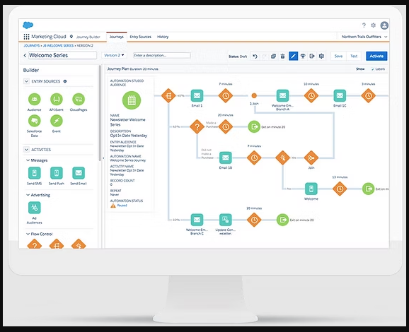 8020CRM Software - 8020CRM journeys