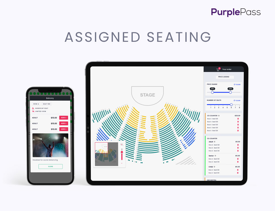 Ordering different ticket stock types and viewing your order history -  Purplepass