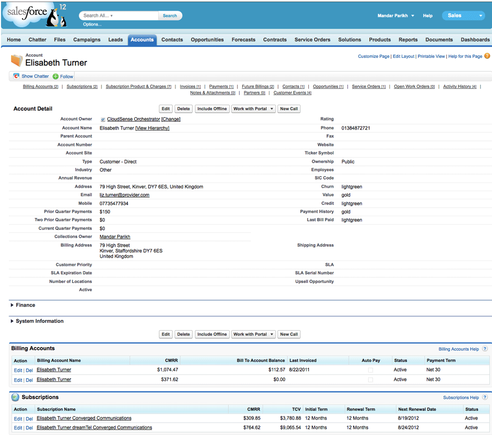 Subscription & Billing Information at your Fingertips