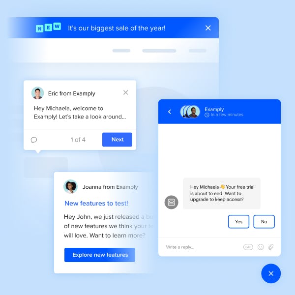 Intercom Software - In-product Engagement
