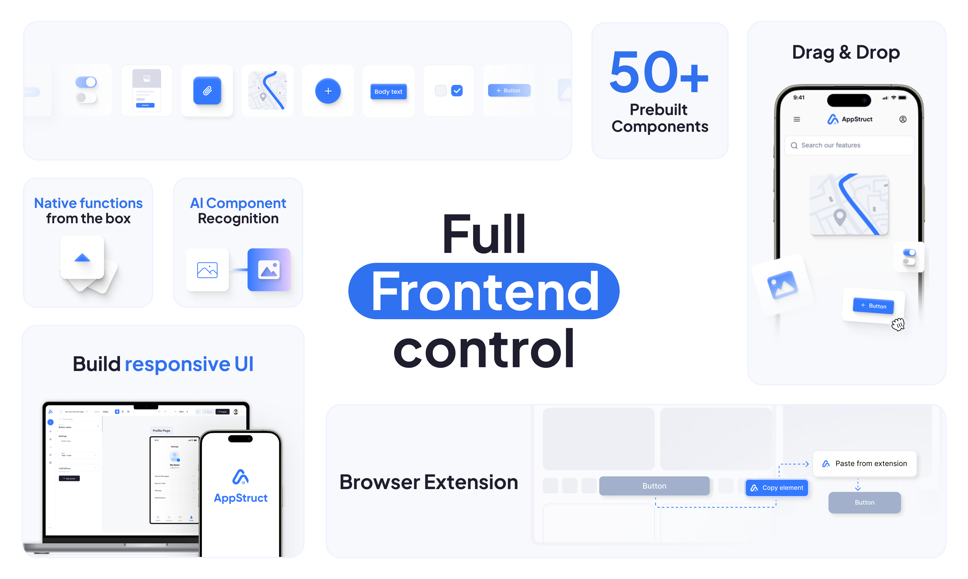 AppStruct screenshot: AppStruct control fronted operations