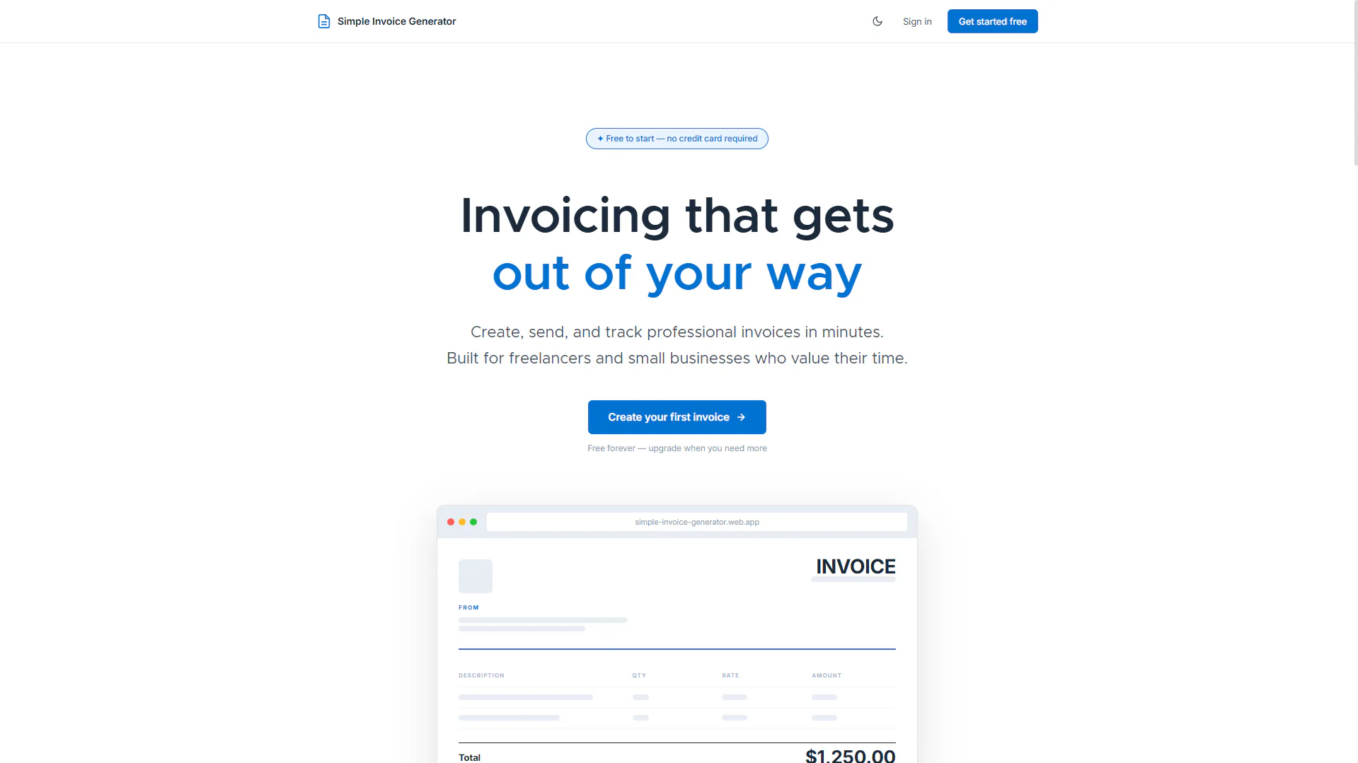 Invoice Generator Program Simple Invoice Generator Price, Features, Reviews & Ratings - Capterra ...