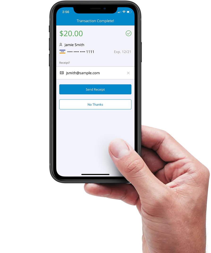 Collect payments on-the-go