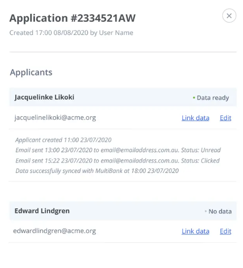 Convert screenshot: Convert view application details