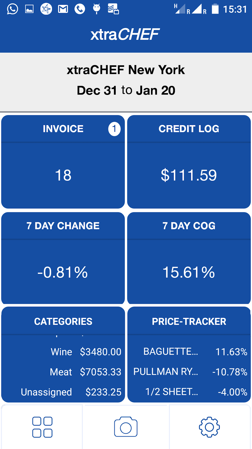 xtraCHEF: Order - Order History