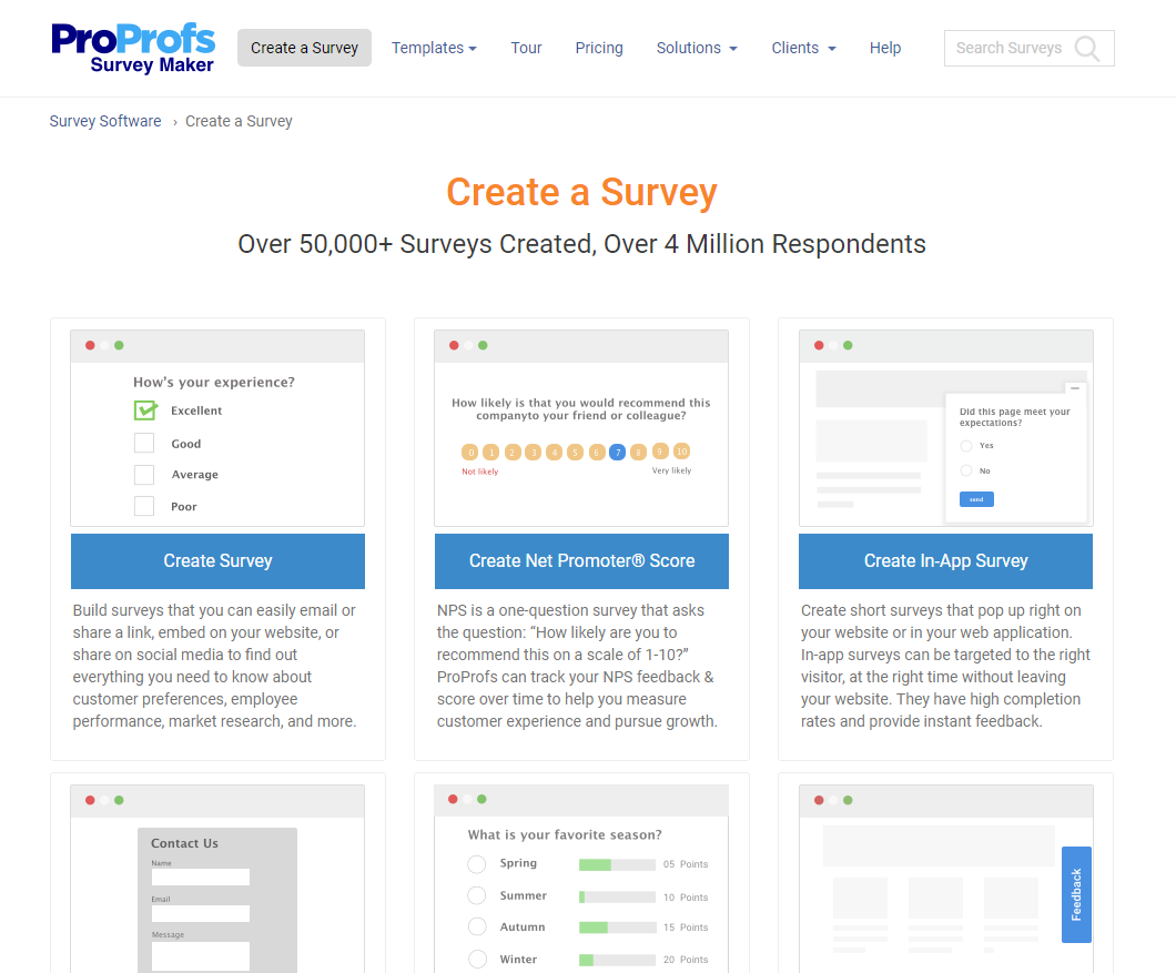 How to Create an Online Scored Survey Using Survey Maker - ProProfs