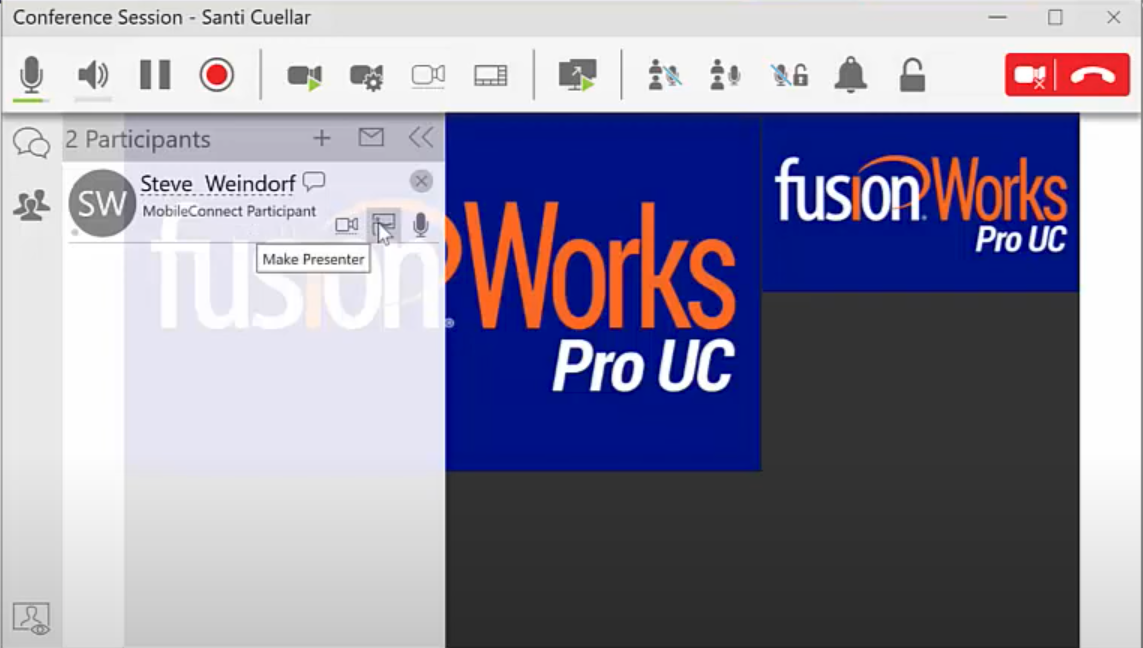 FusionWorks - conference session