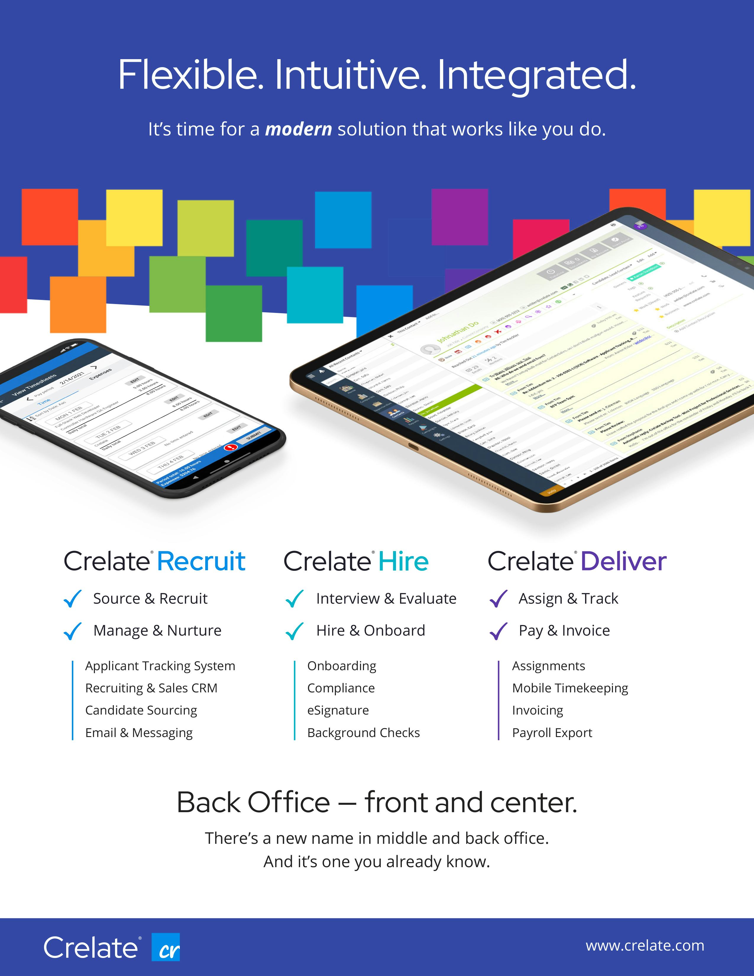 Crelate Software - Back Office