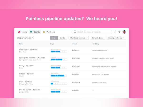 Dooly Software - Get a lifeline for your pipeline. Update anything you could in Salesforce 10x faster from one easy place.