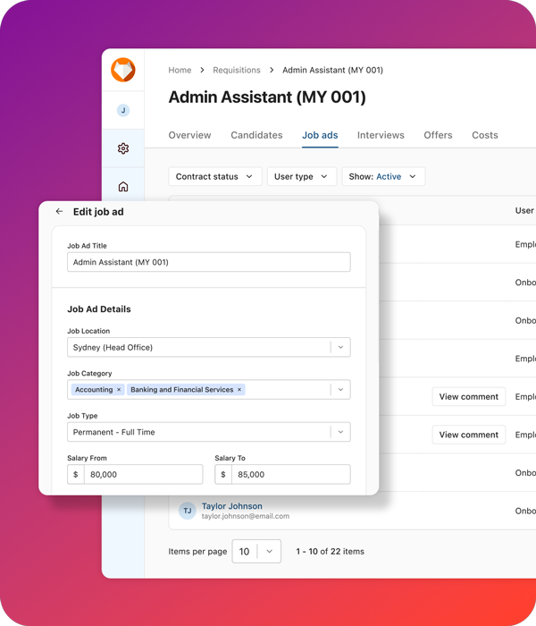 ELMO Software Software - ELMO Recruitment | Automate admin, improve processes, and deliver a professional candidate experience that helps you secure the best talent quickly, with support from embedded AI features.