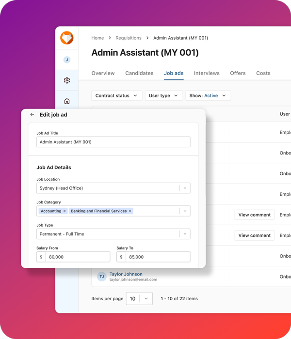 ELMO Software Software - ELMO Recruitment | Automate admin, improve processes, and deliver a professional candidate experience that helps you secure the best talent quickly, with support from embedded AI features.