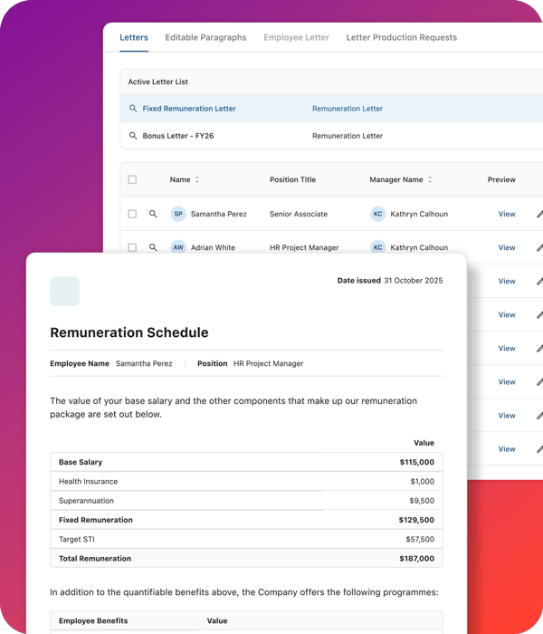 ELMO Software Software - ELMO Remuneration | Remove the complexity from remuneration reviews. Automate workflows, reduce bias, and empower managers with real-time data-driven insights to make fair, strategic pay decisions that compliment your business goals.