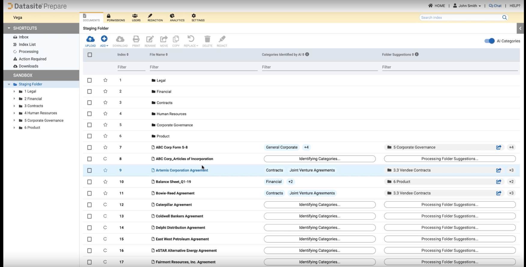 Datasite Prepare Software - 2