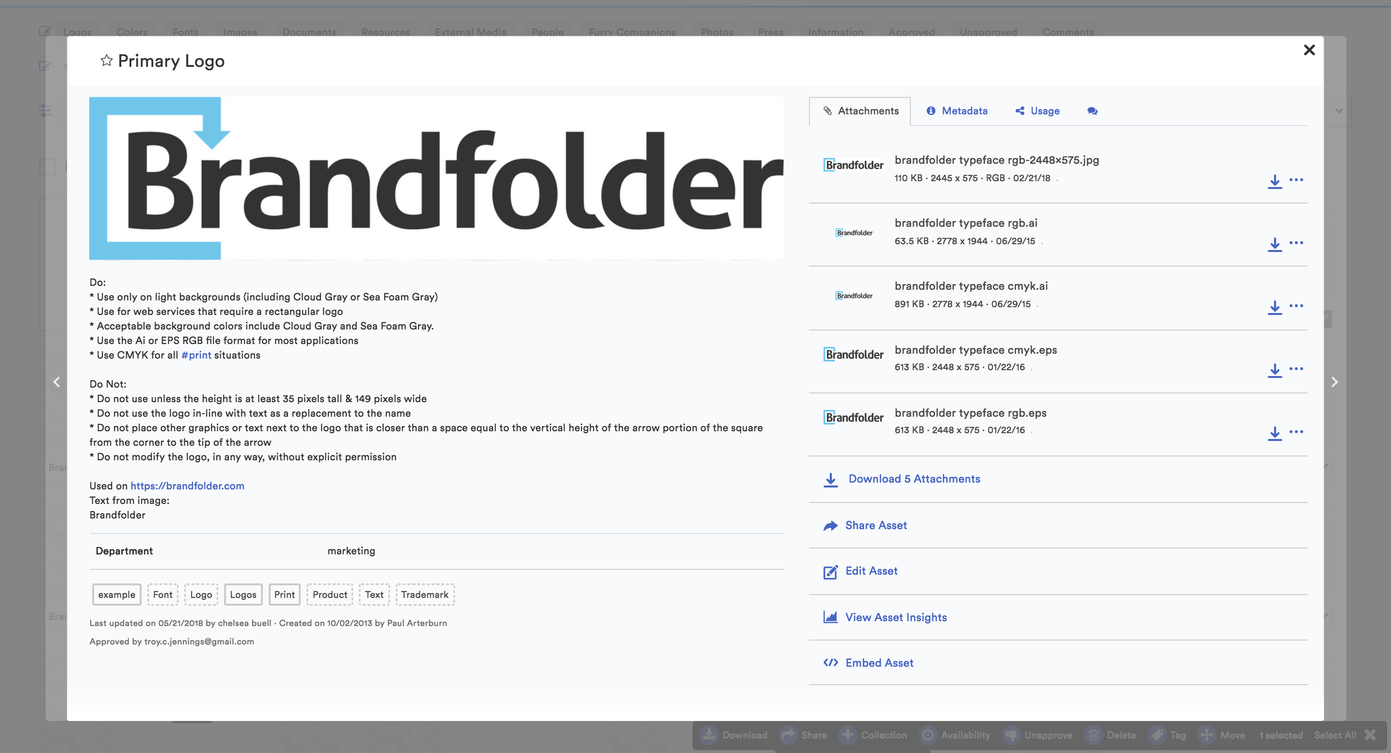 Brandfolder Software 2022 Reviews, Pricing & Demo