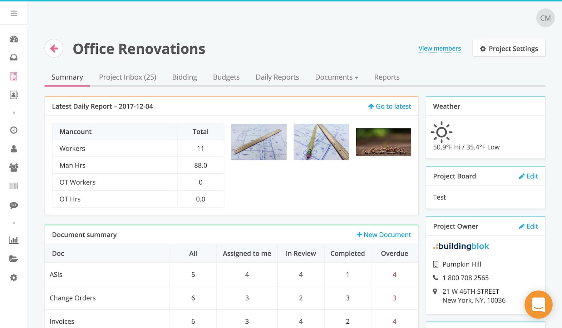 Generate project summaries