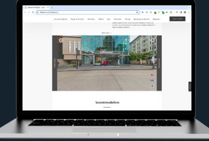 TrueTour screenshot: TrueTour web embedding
