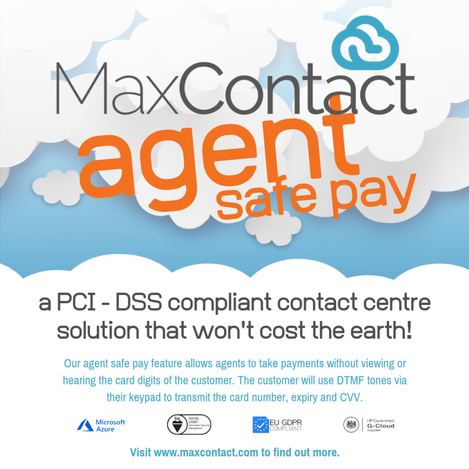 MaxContact Software - PCI-DSS compliance