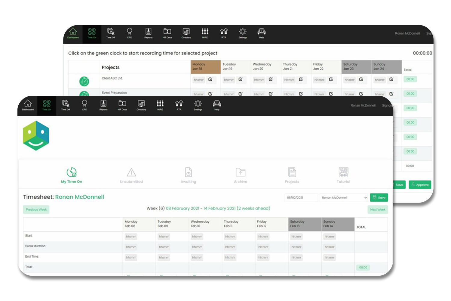 HRLocker Software - Timesheets