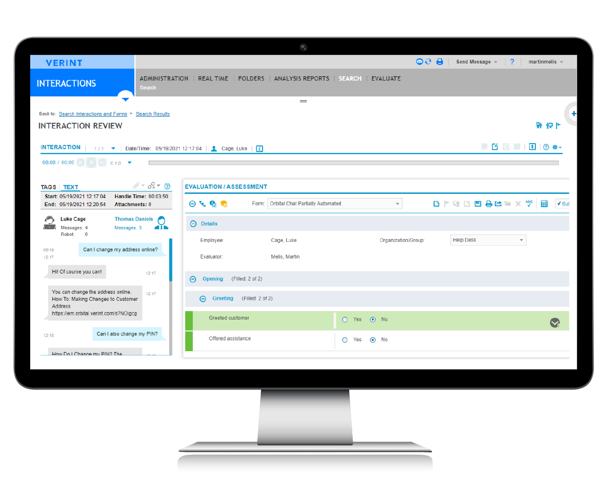 Verint Automated Quality Management Software - Expand your quality program to all digital interactions