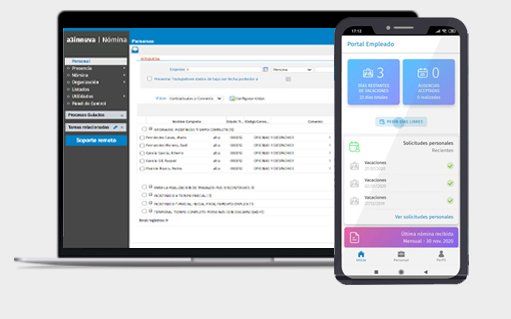 a3innuva Nómina screenshot: a3innuva cloud portal