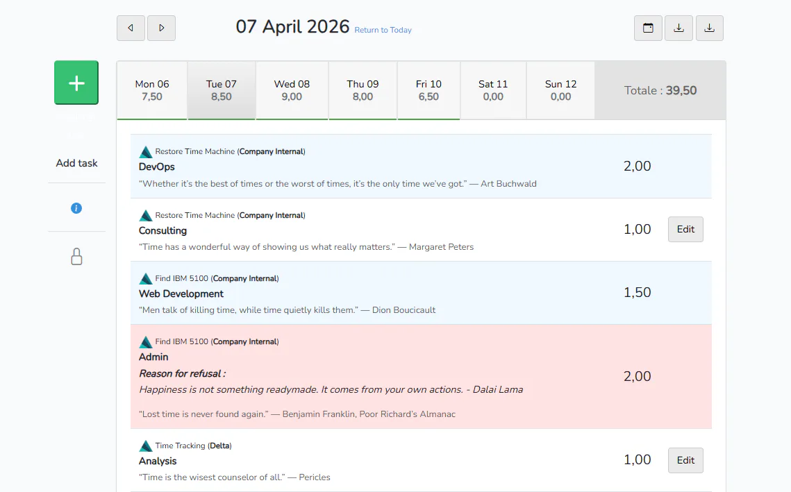 Deta Time Delta Time Tracking Price, Features, Reviews & Ratings - Capterra India
