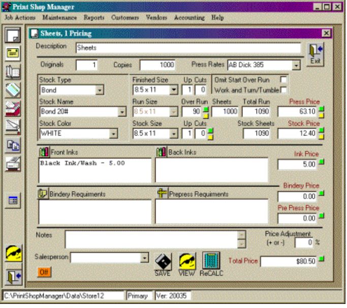 Print Shop Manager Pricing, Features, Reviews & Alternatives GetApp